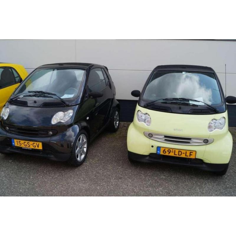 smart ForTwo cabrio & pulse 4 stuks voor 3.250,- !!!!