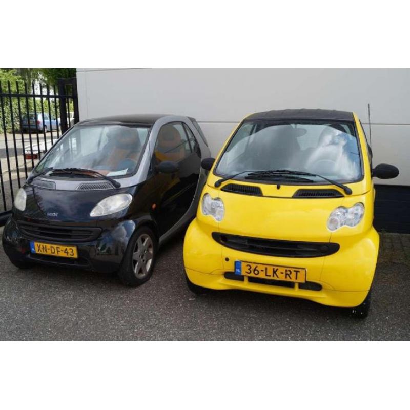 smart ForTwo cabrio & pulse 4 stuks voor 3.250,- !!!!