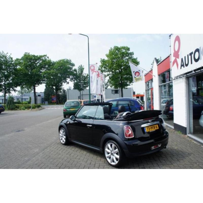 MINI Mini Cabrio 1.6 COOPER CHILI, LEDEREN BEKLEDING, NAVI,