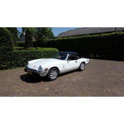 Triumph Spitfire 1979 incl hardtop + taxatie