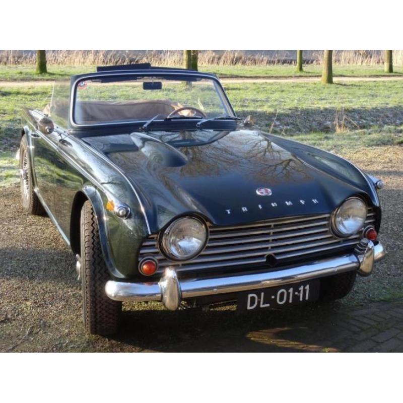 Triumph TR-4 Tr-4 1966 Groen