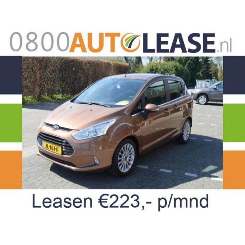 Ford B-MAX 1.0 EcoBoost | Lease € 223,– per mnd