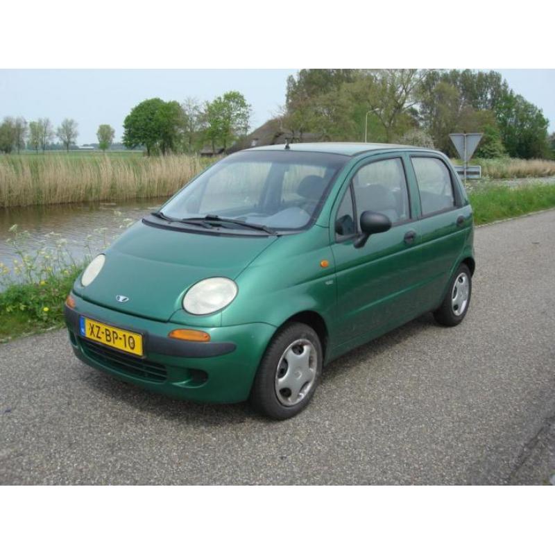 Daewoo Matiz 0.8 1999 Weinig KMTRS. NIEUWE APK 8 April 2017