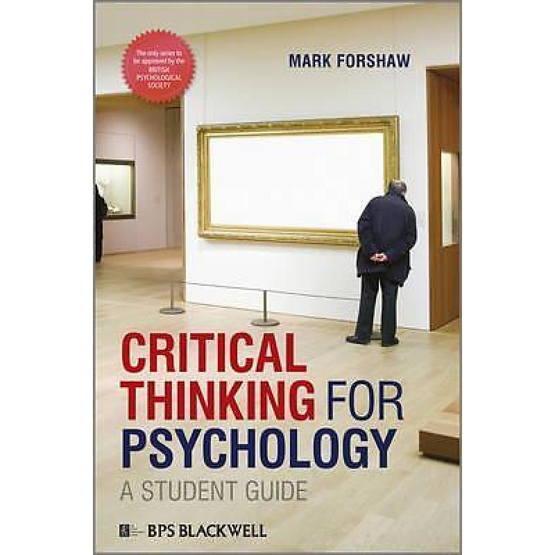 Critical thinking for psychology: a student 9781405191173