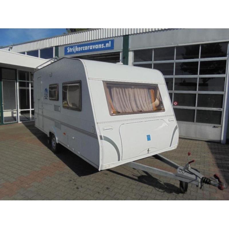 Knaus 420 QD vast bed + treinzit + MOVER slechts 860KG 2006