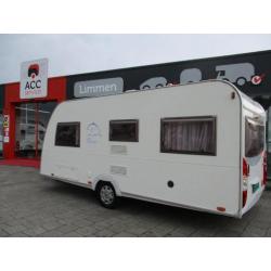 Burstner Flipper 460 TS met voortent en luifel