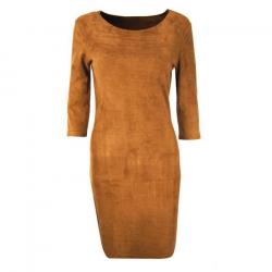 Suede Dress Camel - Jurken & Rokken