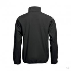 Clique Softshell Jas Zwart