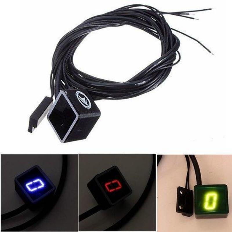 Universal Motorcycle LED Display Digital Indicator Shift ...