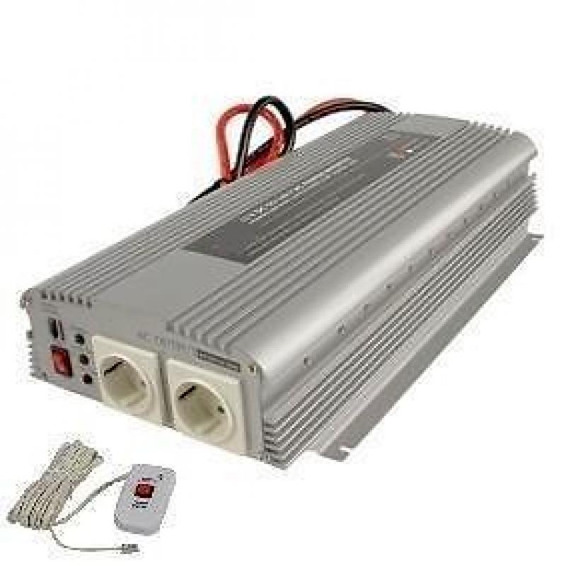 Omvormer 1500/1700 Watt - 3000 Watt - CE, EMC en E-keurmerk!