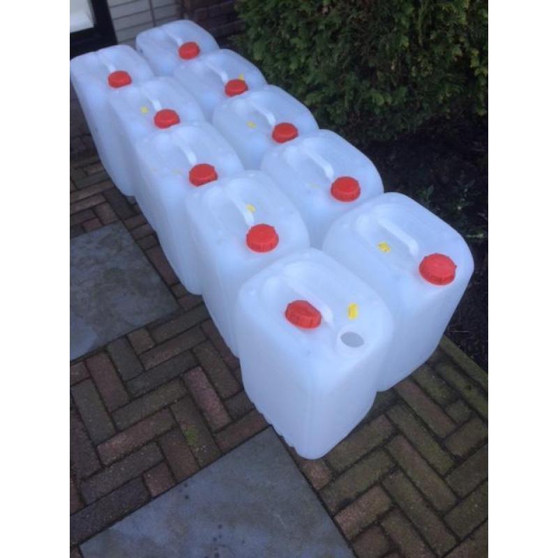 Jerrycans 25 liter inhoud