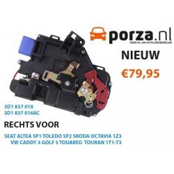 Deurslot portierslot golf 5 seat vw touran touareq nieuw !!