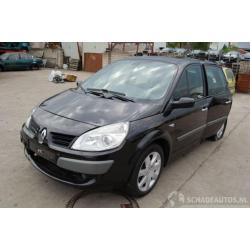 Renault megane scenic Zwart NV676 Sloop Onderdelen Motorkap