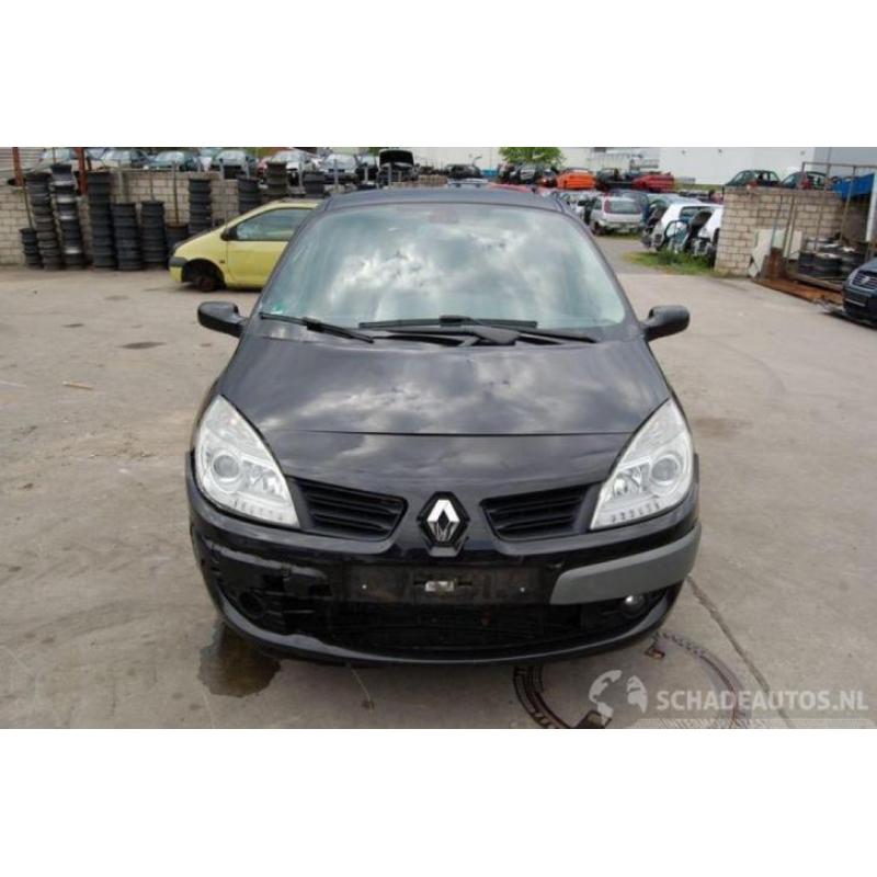 Renault megane scenic Zwart NV676 Sloop Onderdelen Motorkap