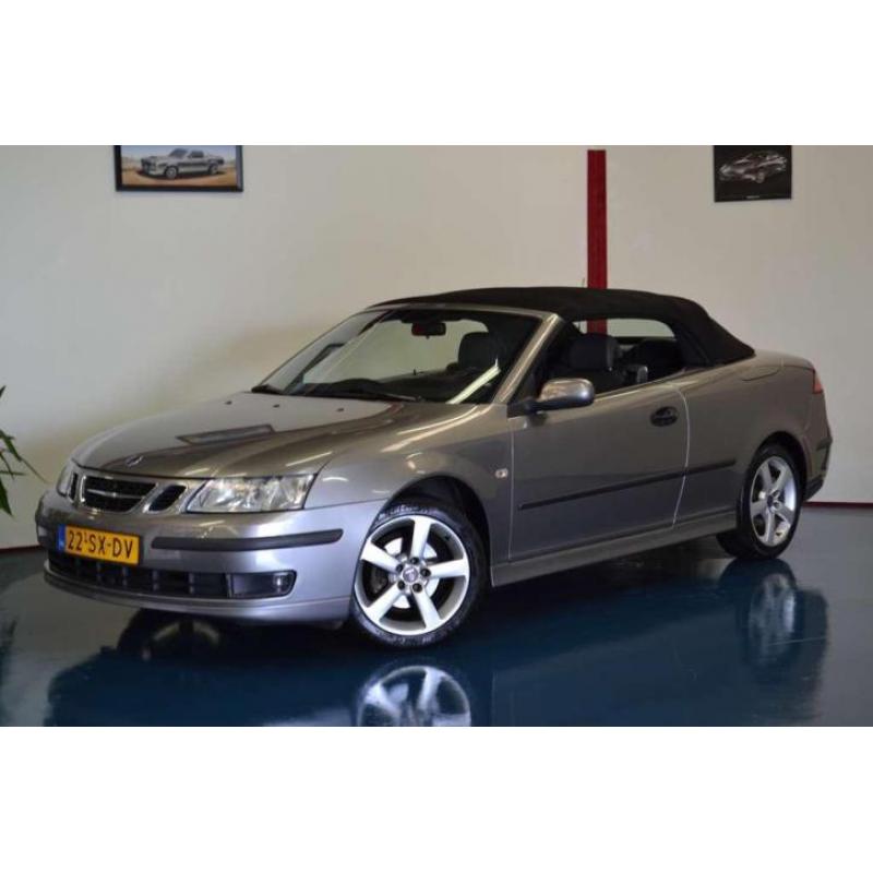 Saab 9-3 1.8t Vector Cabrio, Lederen, New apk, Automaat