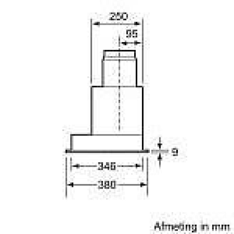 Bosch DHL575B Afzuigkap