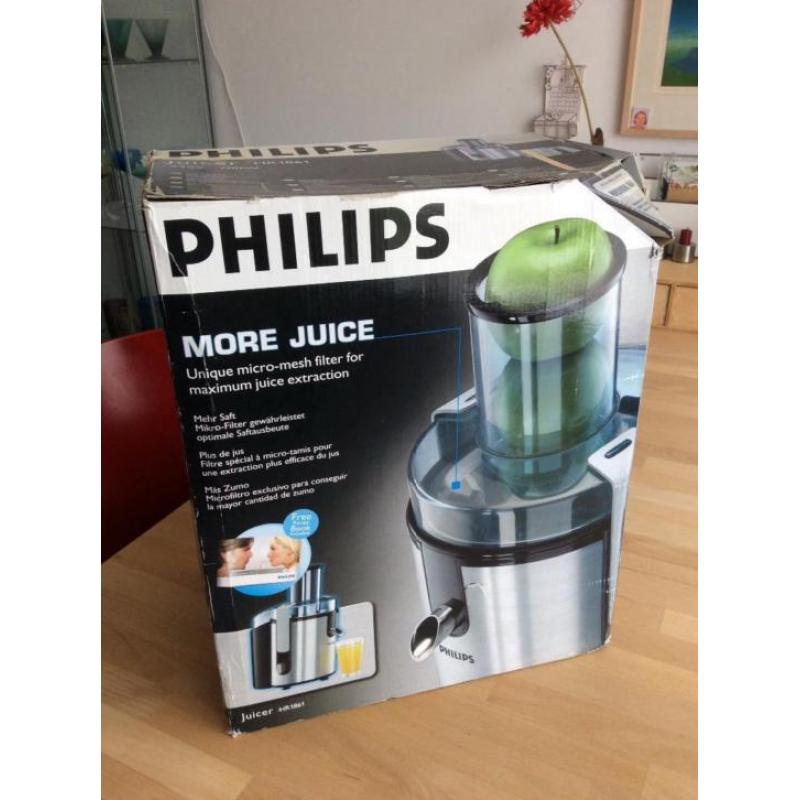 Philips Sapcentrifuge Juicer Type HR1861/00/AC