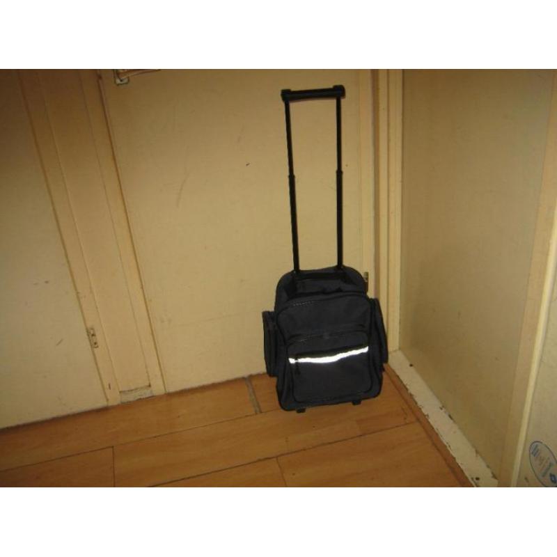 Handbagage trolley tas rugtas fietstas rolkoffer(zgan)49 cm