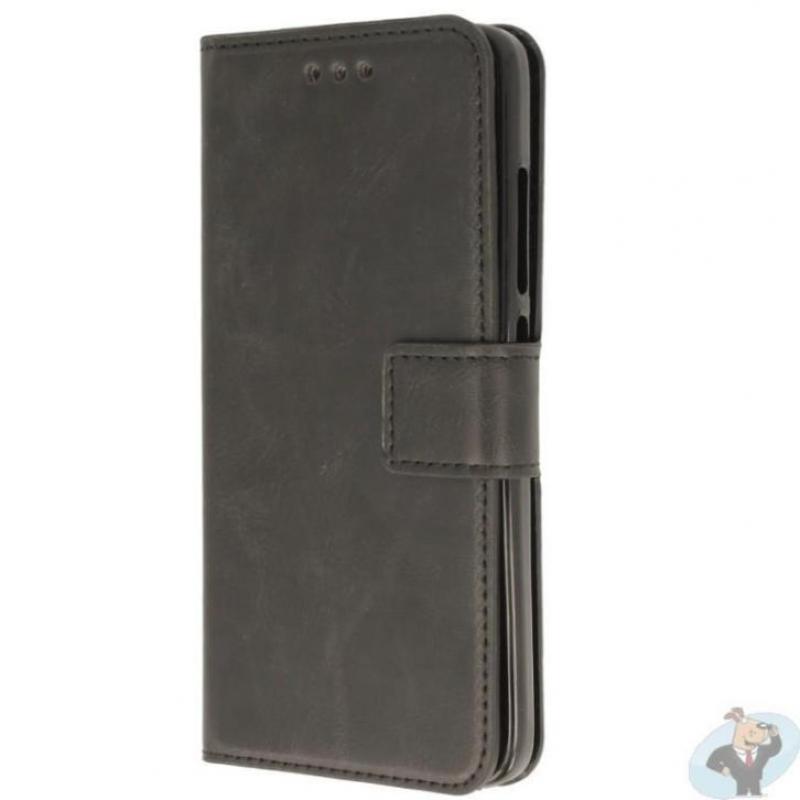 Huawei Ascend G630 Portemonnee Hoesje - Classic Style Zwart