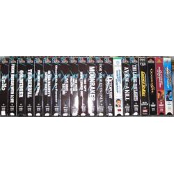 12 James Bond films op VHS