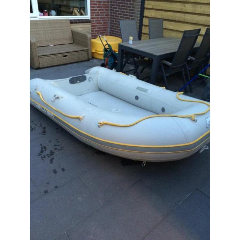 Nette QuickSilver 270 airdeck met 5pk Mercury 4takt