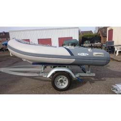 ALUMINIUM Blue Bay RIB 270, + Mariner 5 pk NIEUW!