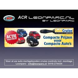 Aftermarket cruise control incl montage bij 495,- Leonparc