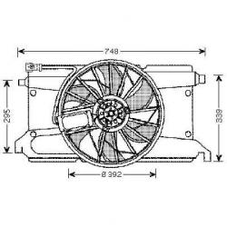 95618101 FAN.COMPLEET 3 Mazda 3 Sedan 4-drs. 07-09