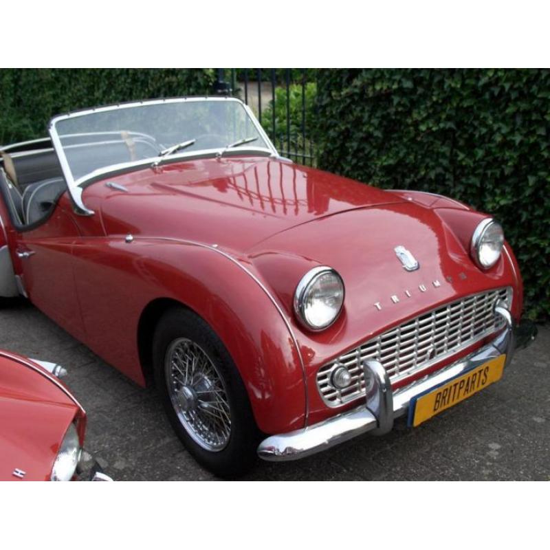 TRIUMPH TR2 TR3 TR3A TR4 TR4A TR5 TR250 TR6 onderdelen enz