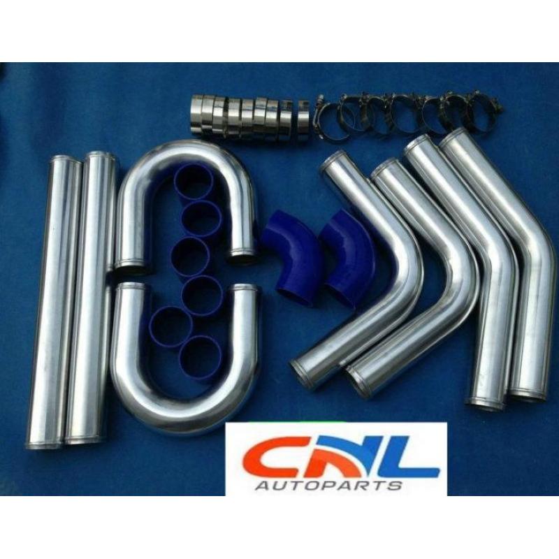 64 mm UNIVERSAL BLUE 32 PIECE ALLOY ALUMINIUM TURBO NEW 2.5"