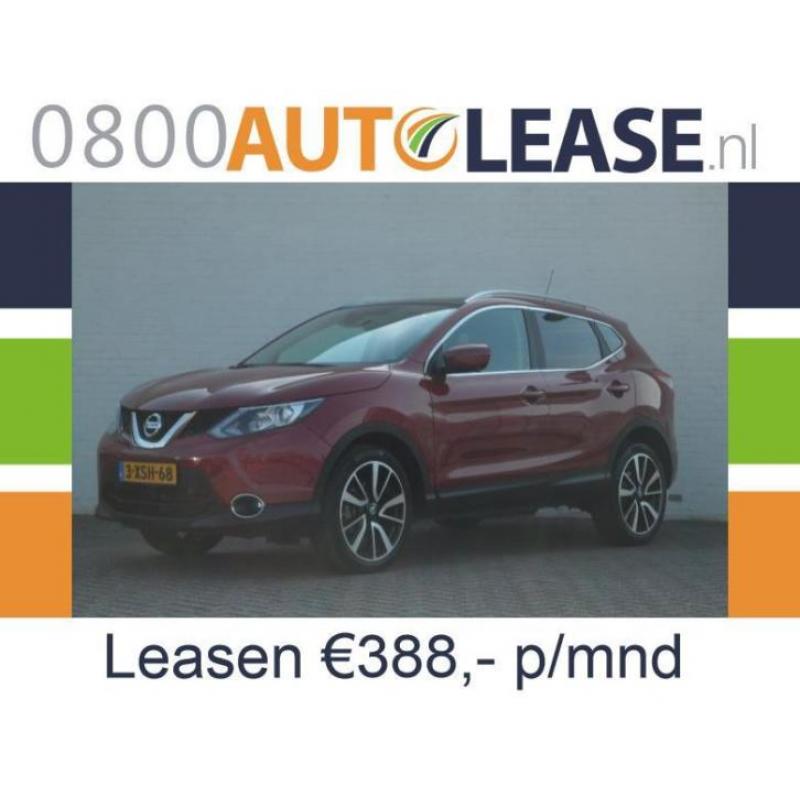 Nissan Qashqai 1.2 Dig-t 85KW 2WD 2014 Lease va 388,– p/mnd