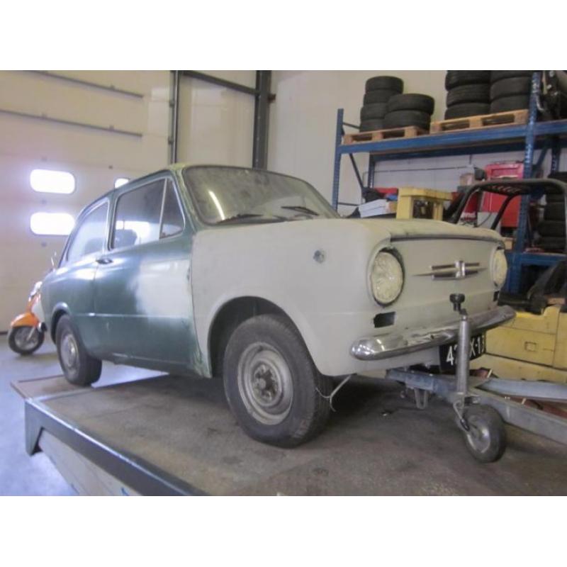 Fiat 850E 1971 Groen BELASTINGVRIJ! Restauratieproject!