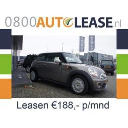 Mini Mini 1.6 ONE 55KW | Lease € 188,– per mnd