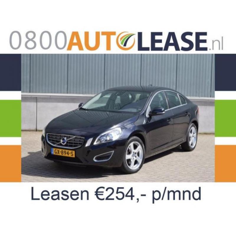 Volvo S60 1.6 D Drive | Lease € 254,– per mnd