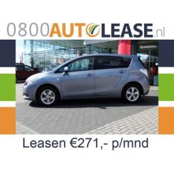 Toyota Verso 1.8 Vvti 5P | Lease € 271,– per mnd