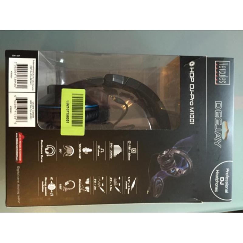 Koptelefoon professional HDP DJ-Pro M1001 Hercules headphone