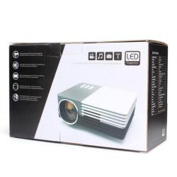 GM50 80lm LED Projector Support 1080P SD HDMI VGA AV USB ...