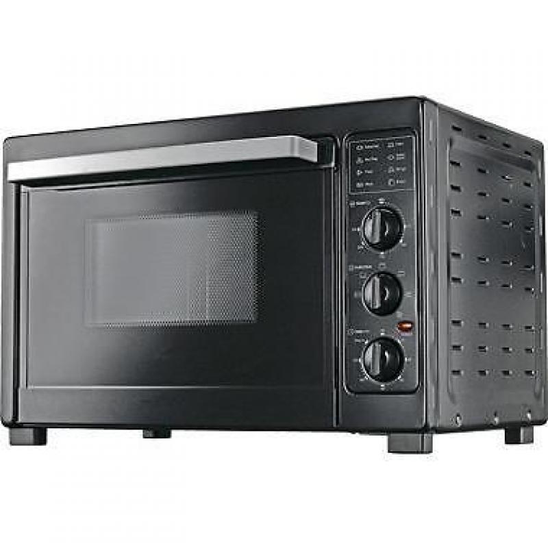 WLA mini-oven 38OVB1000CR - 38 liter zwart
