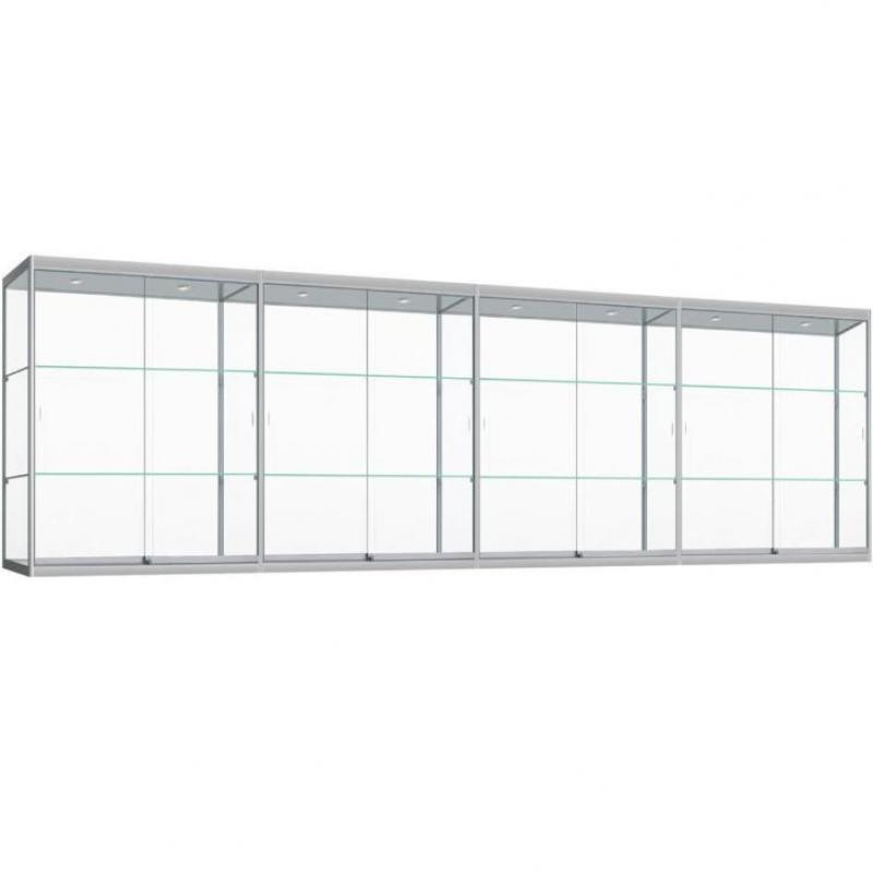 Hangvitrine met led | wandvitrines | vitrine voor aan muur