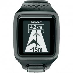 Runner GPS-sporthorloge donkergrijs