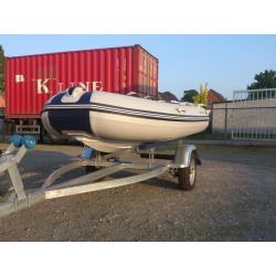 Blue Bay Rib 270 Zeer Mooie RIB, HARDE POLYESTER BODEM!!