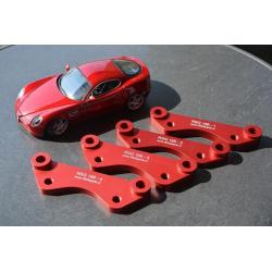 Adapters voor Brembo remklauwen 305 en 330mm op Alfa Romeo