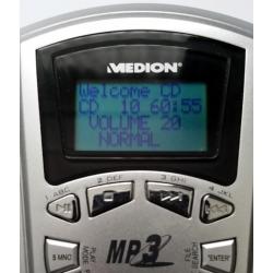 Discman Medion MD 4522 MP3, CD-R, CD-RW en CD-Audio