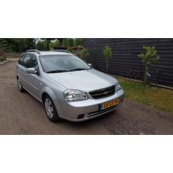 nette Chevrolet Nubira 1.6 Wagon 2006 zilvergrijs, airco