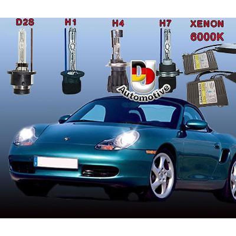 HID Xenon kit CANBUS Pro. D2S H1 H4 H7 H9 voor Porsche,