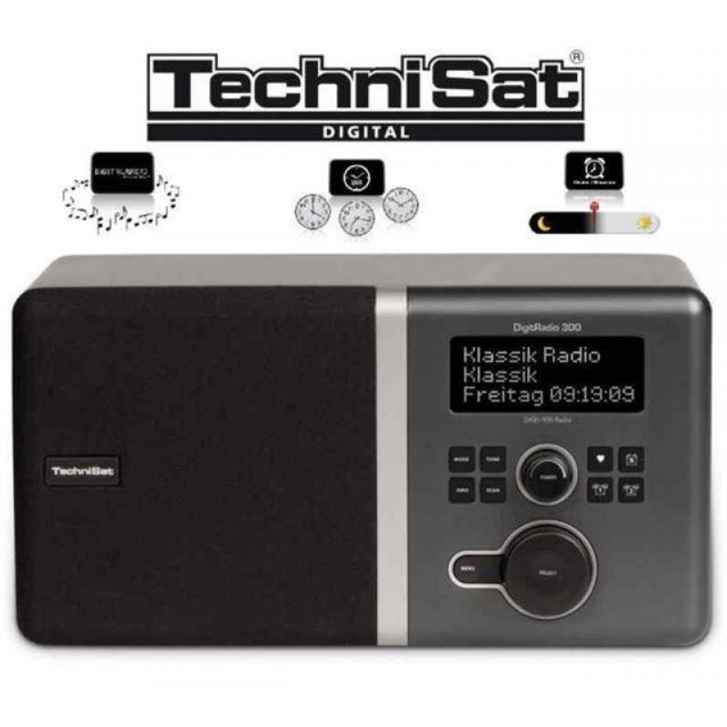 Technisat DAB+ DigitRadio 300 zwart