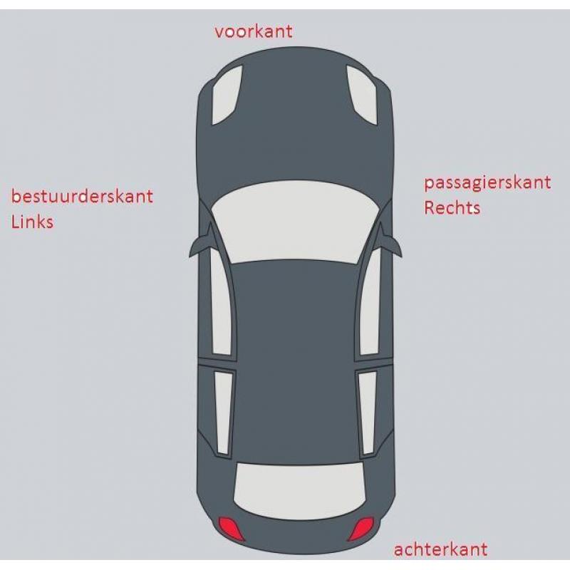 Raammechanisme Ford Fiesta V 5 deurs zonder motor