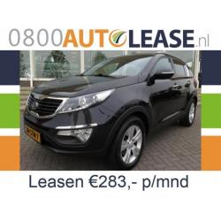 KIA Sportage 2.0 Cvvt 2WD | Lease € 283,– per mnd