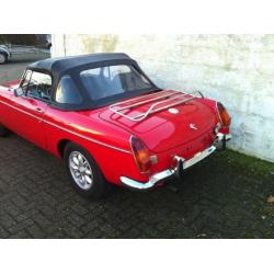 MG B type 1.8 Roadster CABRIOLET CHROOM BUMPER, ZÉÉR MOOIE S