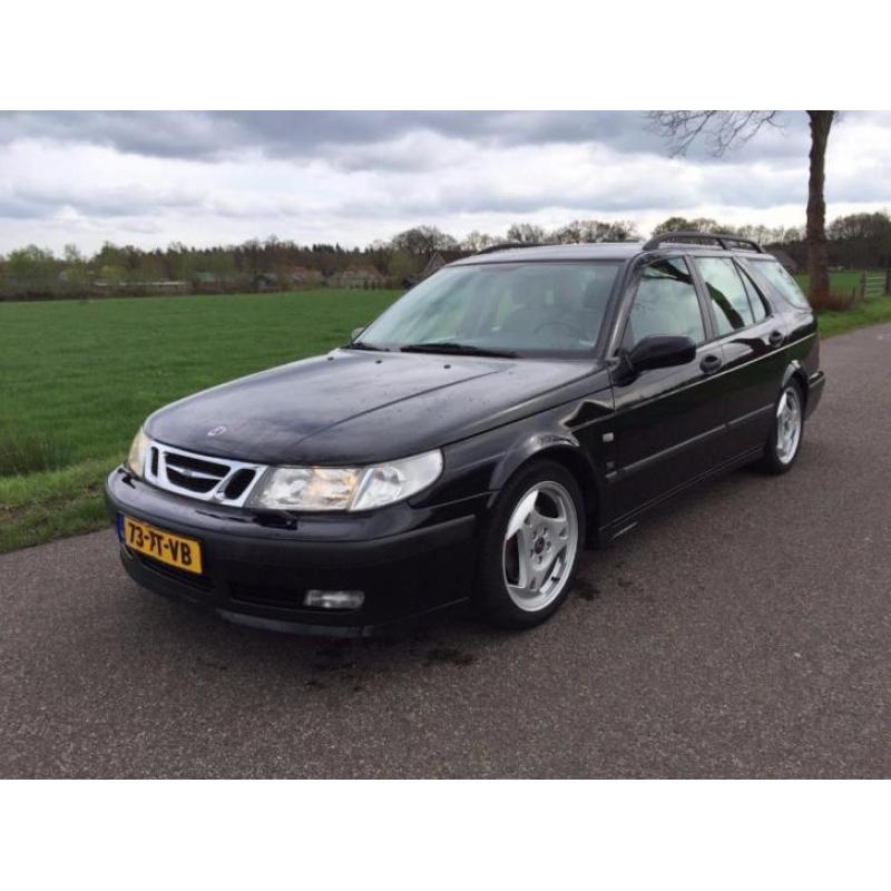 Saab 9-5 2.0 T Estate AUT 2000 Zwart